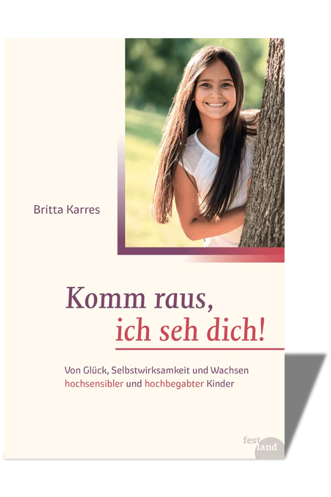 Buchcover „Komm raus, ich seh dich!“ von Britta Karres